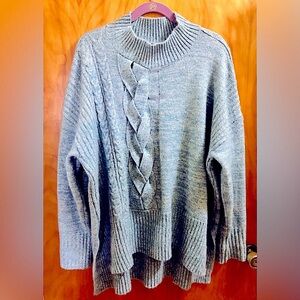 XXL Vera Wang Light Aqua Sweater